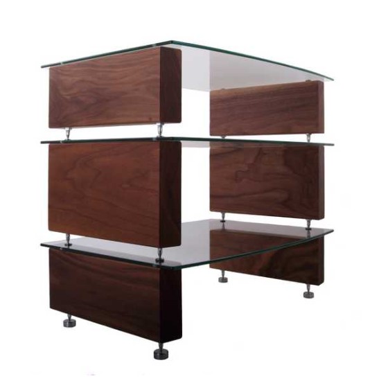 HiFi Furniture Solid Walnut wood Finish